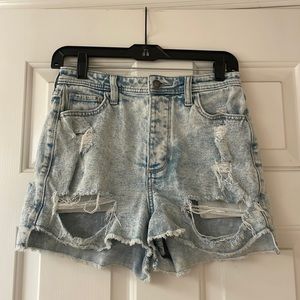 Acid Wash Hollister Jean Shorts